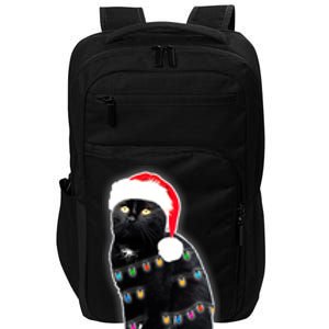 Christmas Cat Lights Impact Tech Backpack