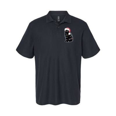 Christmas Cat Lights Softstyle Adult Sport Polo