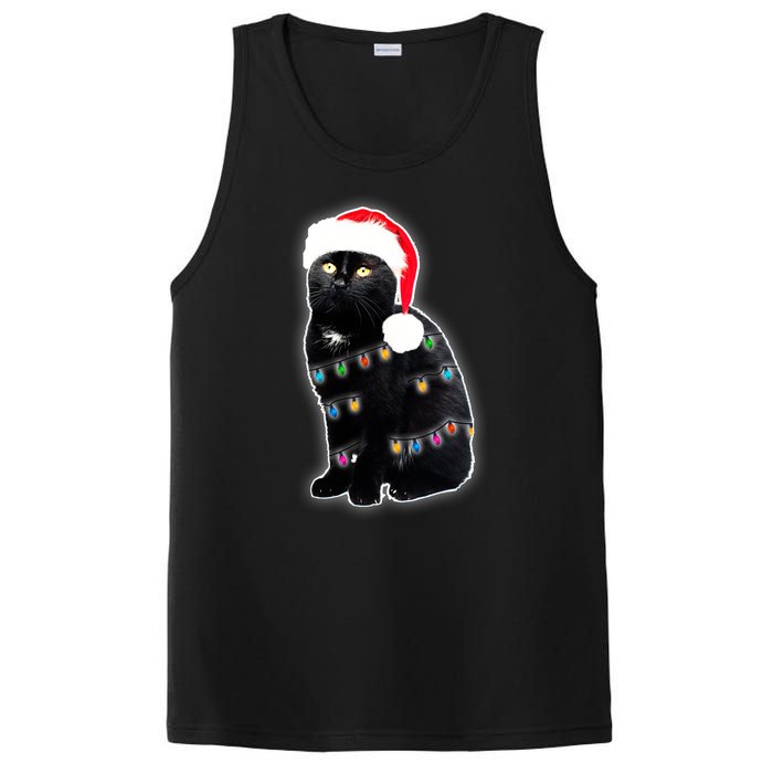 Christmas Cat Lights PosiCharge Competitor Tank