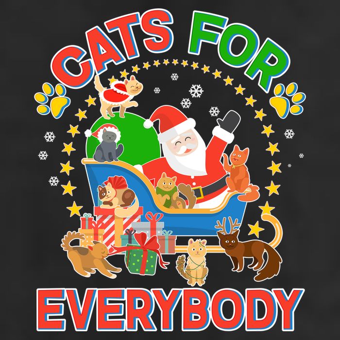 Christmas Cats For Everybody Adult Drive Performance Visor