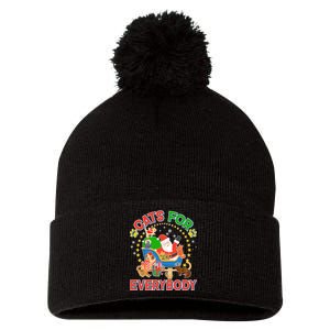 Christmas Cats For Everybody Pom Pom 12in Knit Beanie