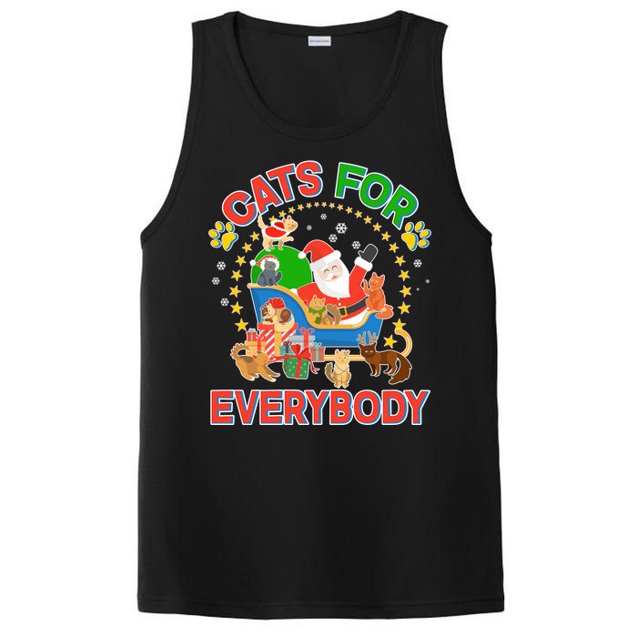 Christmas Cats For Everybody PosiCharge Competitor Tank