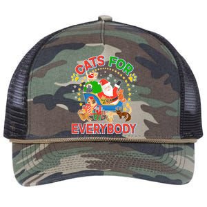 Christmas Cats For Everybody Retro Rope Trucker Hat Cap