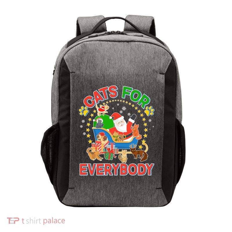 Christmas Cats For Everybody Vector Backpack
