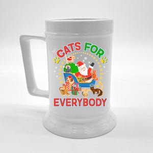 Christmas Cats For Everybody Beer Stein