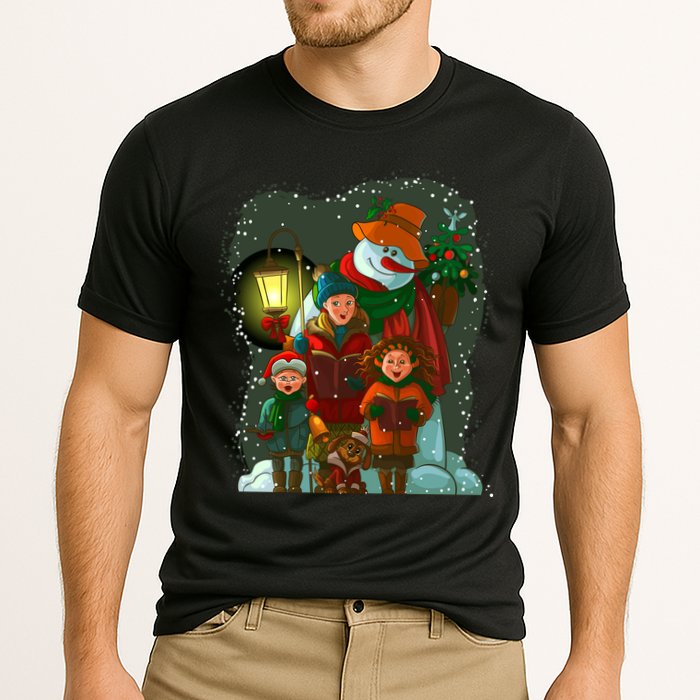 Christmas Choir Carol Singers Cooling Performance Crew T-Shirt