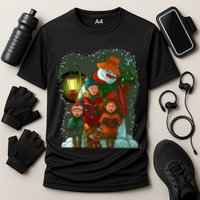Christmas Choir Carol Singers Cooling Performance Crew T-Shirt