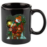 Christmas Choir Carol Singers 11oz C Handle Ceramic Mug