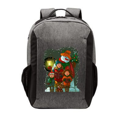 Christmas Choir Carol Singers Vector Backpack