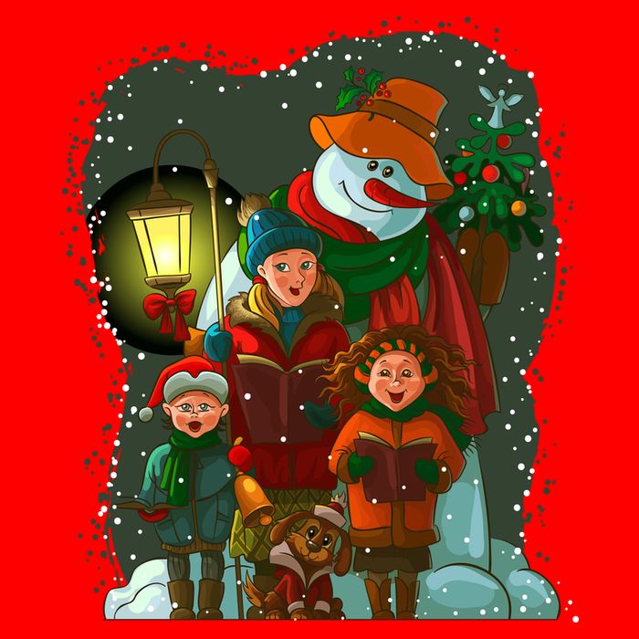 Christmas Choir Carol Singers Polo