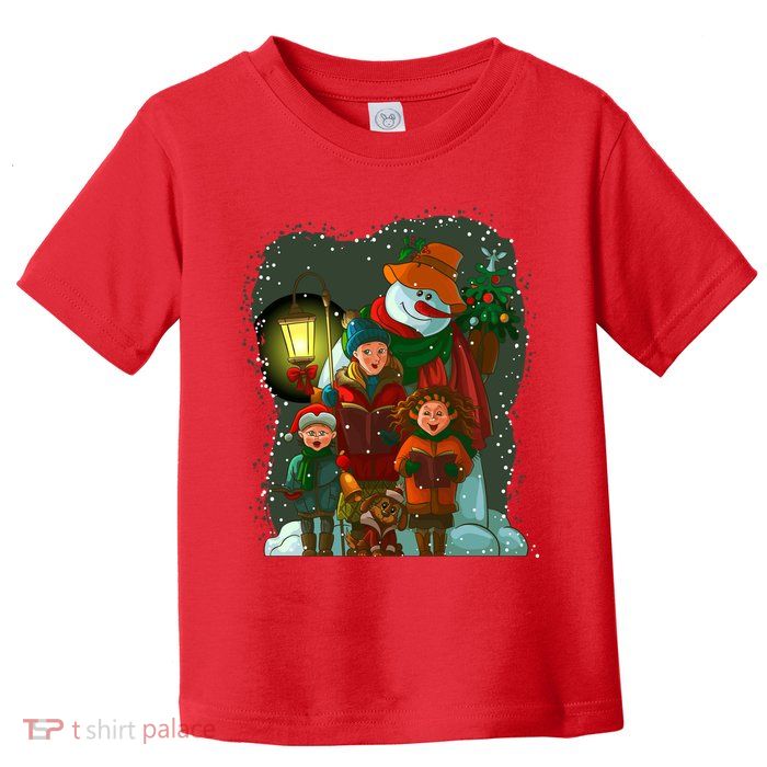 Christmas Choir Carol Singers Toddler T-Shirt