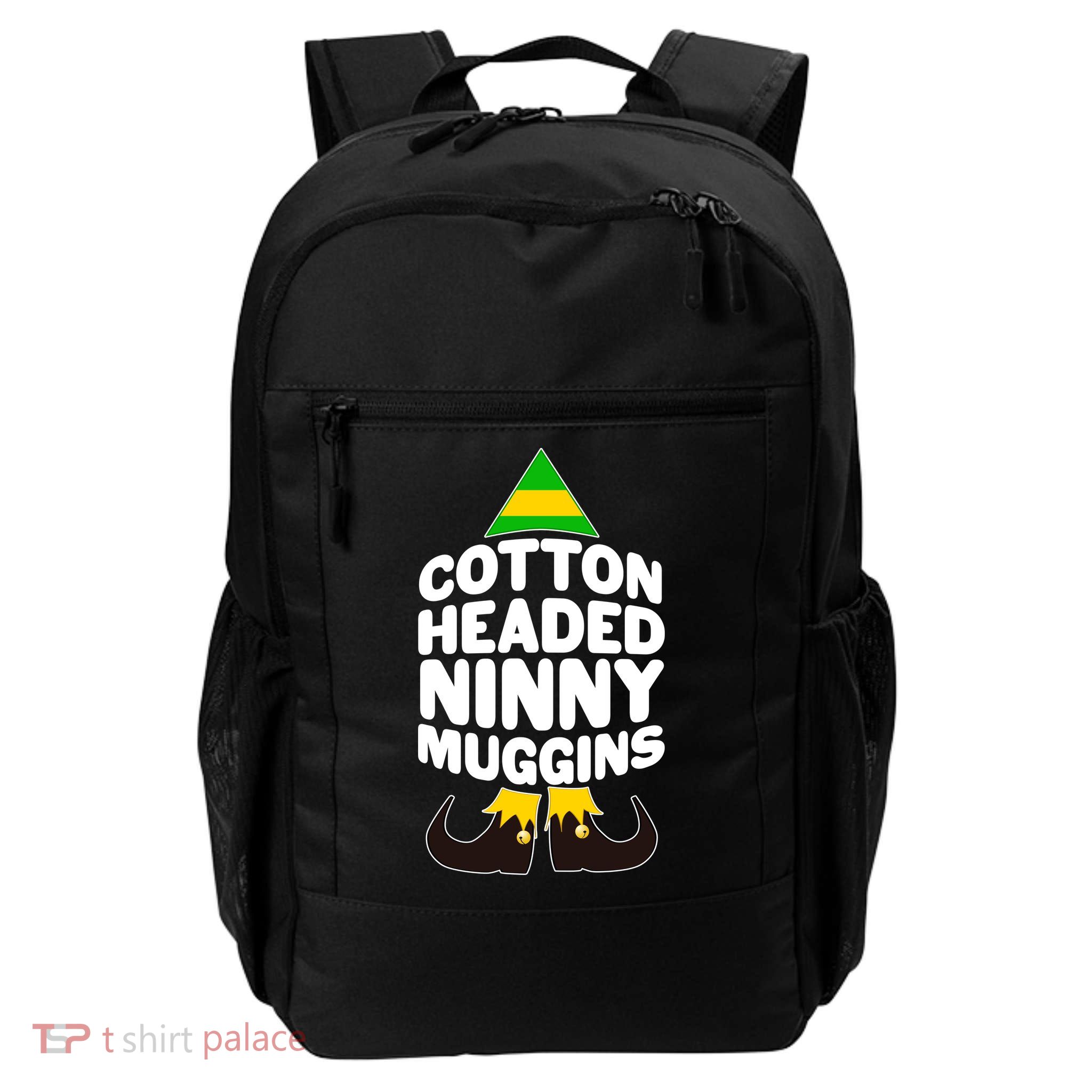 Christmas Cotton Headed Ninny Muggins Daily Commute Backpack