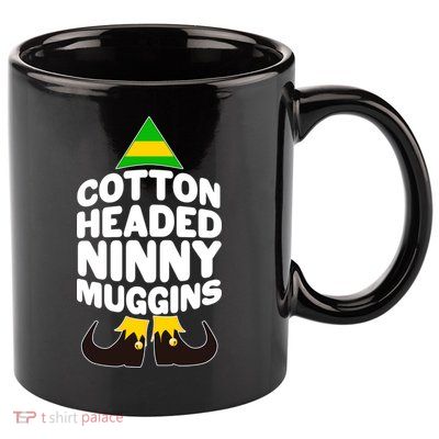 Christmas Cotton Headed Ninny Muggins 11oz C Handle Ceramic Mug