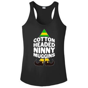 Christmas Cotton Headed Ninny Muggins Ladies PosiCharge Competitor Racerback Tank