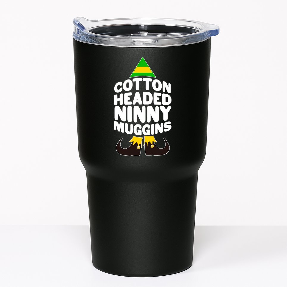 Christmas Cotton Headed Ninny Muggins Tumbler