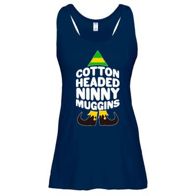 Christmas Cotton Headed Ninny Muggins Ladies Essential Flowy Tank