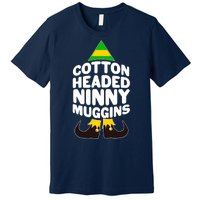 Christmas Cotton Headed Ninny Muggins Premium T-Shirt