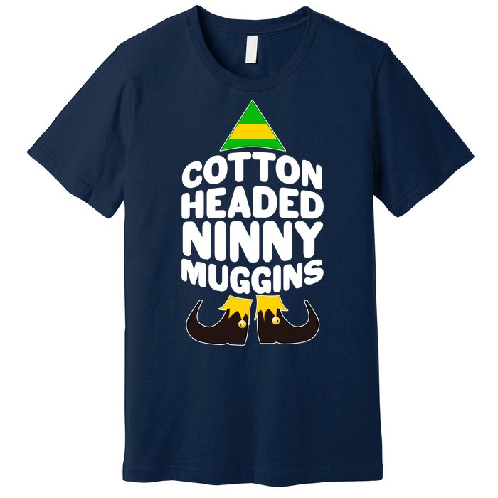 Christmas Cotton Headed Ninny Muggins Premium T-Shirt