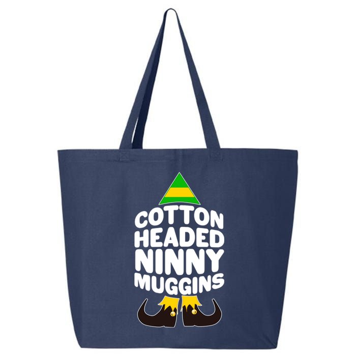 Christmas Cotton Headed Ninny Muggins 25L Jumbo Tote