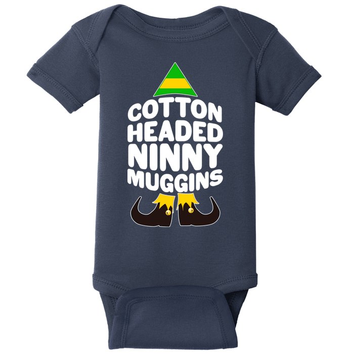 Christmas Cotton Headed Ninny Muggins Baby Bodysuit