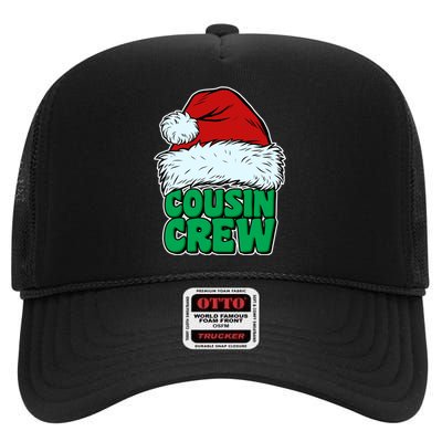 Christmas Cousin Crew High Crown Mesh Back Trucker Hat