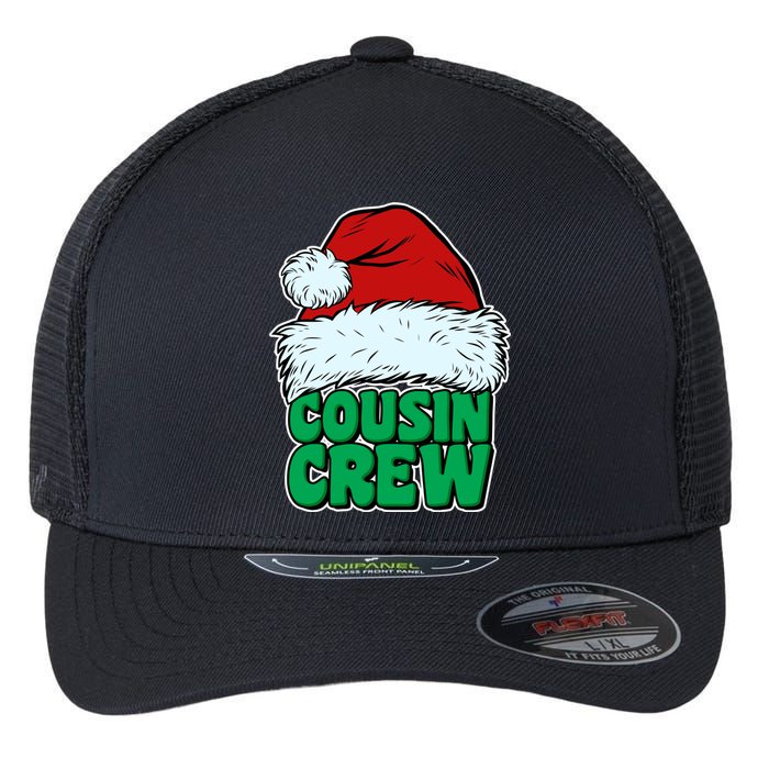 Christmas Cousin Crew Flexfit Unipanel Trucker Cap