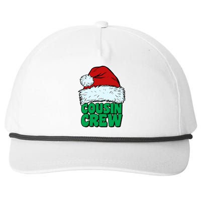 Christmas Cousin Crew Snapback Five-Panel Rope Hat