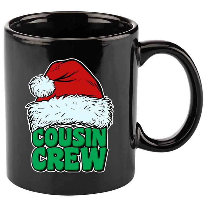 Christmas Cousin Crew 11oz C Handle Ceramic Mug