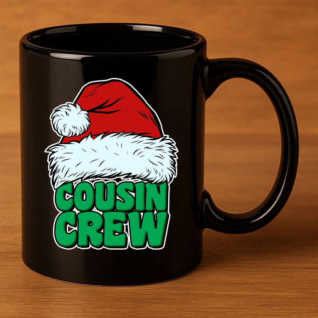 Christmas Cousin Crew 11oz C Handle Ceramic Mug