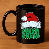 Christmas Cousin Crew 11oz C Handle Ceramic Mug