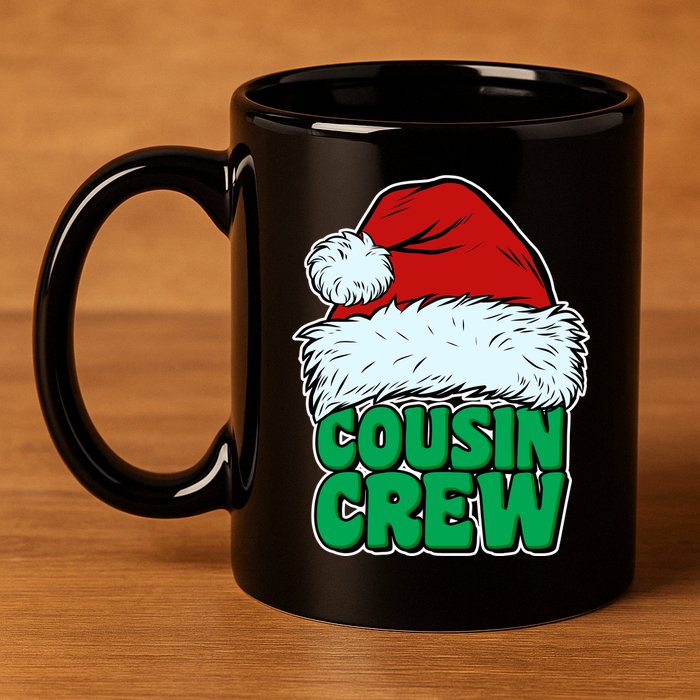 Christmas Cousin Crew 11oz C Handle Ceramic Mug