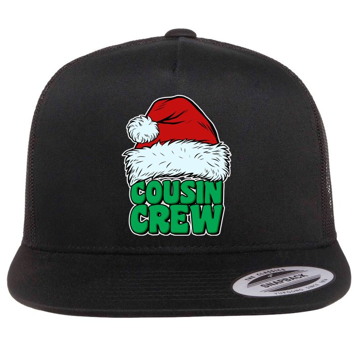 Christmas Cousin Crew Flat Bill Trucker Hat