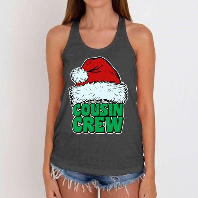 Christmas Cousin Crew Women's Knotted Racerback Tank