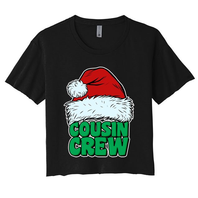 Christmas Cousin Crew Crop Top
