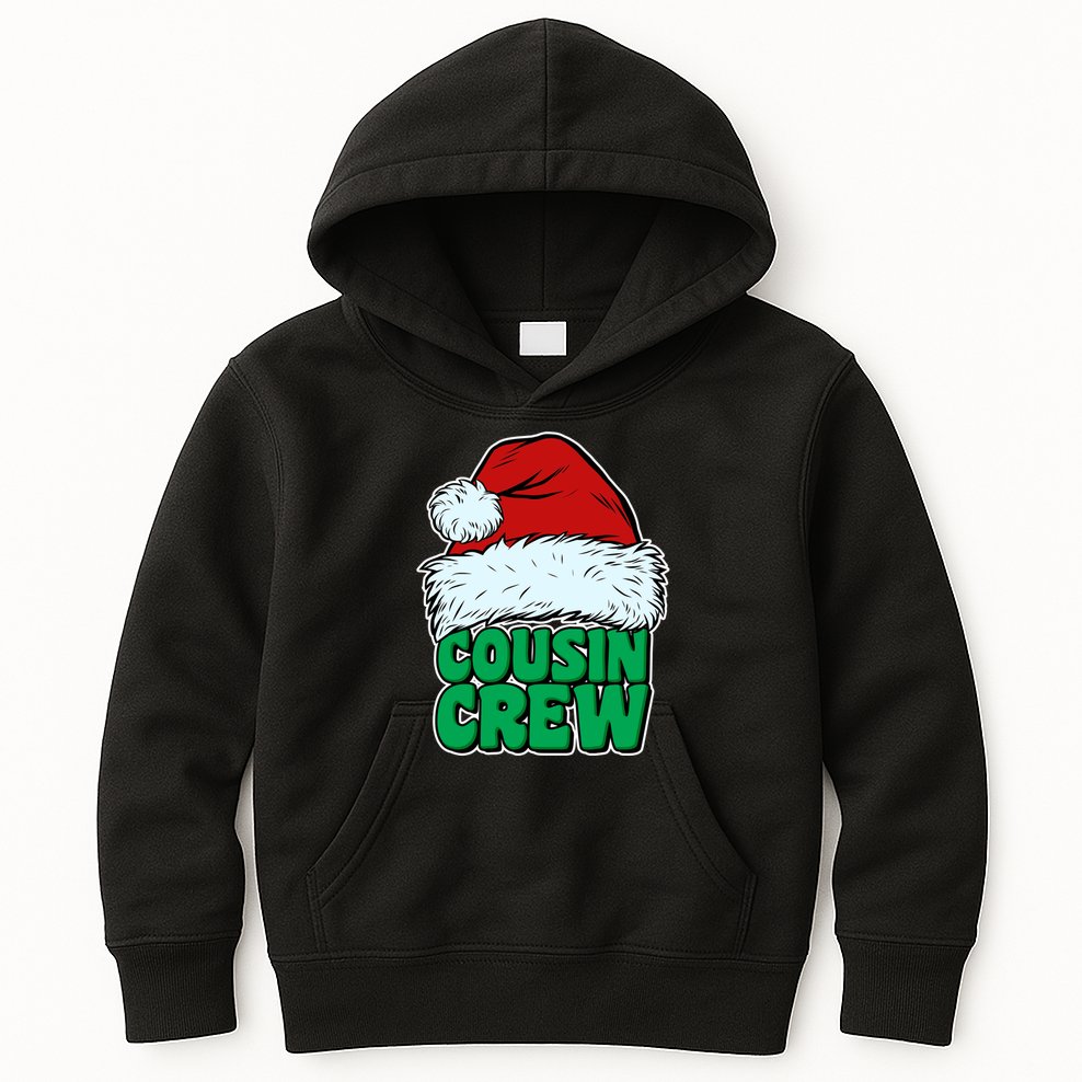 Christmas Cousin Crew Kids Hoodie