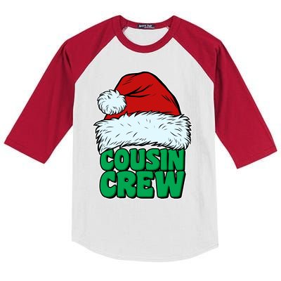 Christmas Cousin Crew Kids Colorblock Raglan Jersey