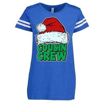 Christmas Cousin Crew Enza Ladies Jersey Football T-Shirt