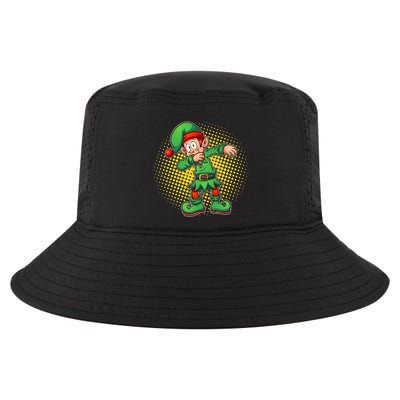 Christmas Dabbing Elf Cool Comfort Performance Bucket Hat