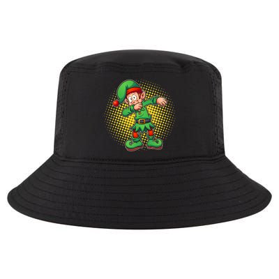 Christmas Dabbing Elf Cool Comfort Performance Bucket Hat