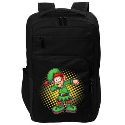 Christmas Dabbing Elf Impact Tech Backpack