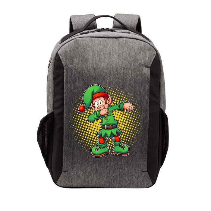 Christmas Dabbing Elf Vector Backpack