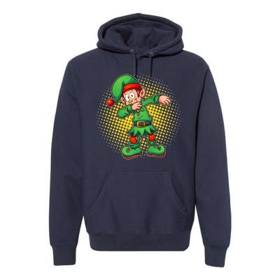 Christmas Dabbing Elf Premium Hoodie