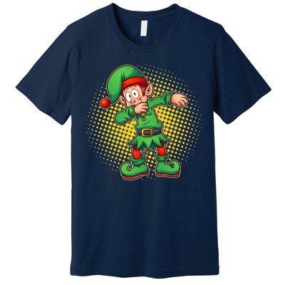 Christmas Dabbing Elf Premium T-Shirt