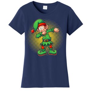 Christmas Dabbing Elf Women's T-Shirt