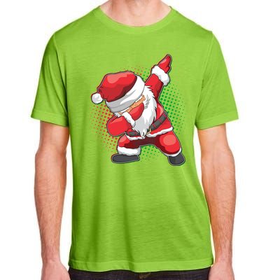 Christmas Dabbing Santa Adult ChromaSoft Performance T-Shirt