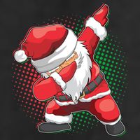 Christmas Dabbing Santa Adult Drive Performance Visor