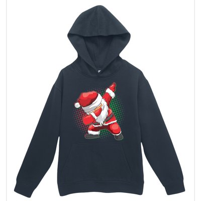 Christmas Dabbing Santa Urban Pullover Hoodie