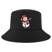 Christmas Dabbing Snowman Cool Comfort Performance Bucket Hat