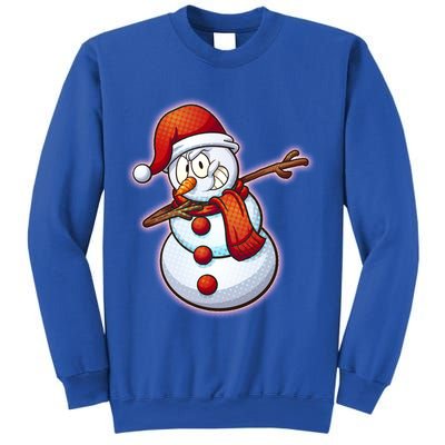 Christmas Dabbing Snowman Sweatshirt
