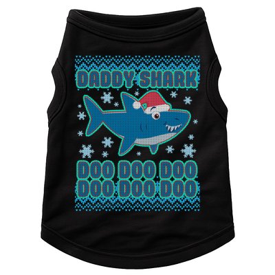 Christmas Daddy Shark Doo Doo Doo Doggie Tank